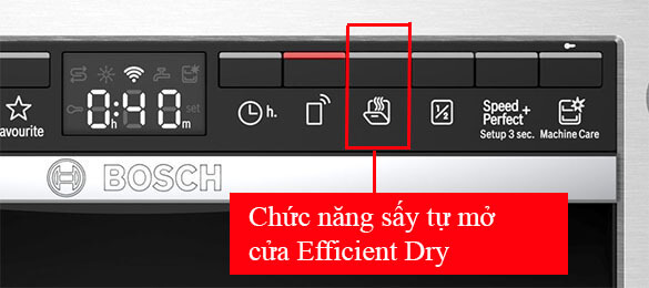 sấy tự mở cửa máy rửa bát Bosch SMI4ECS14E