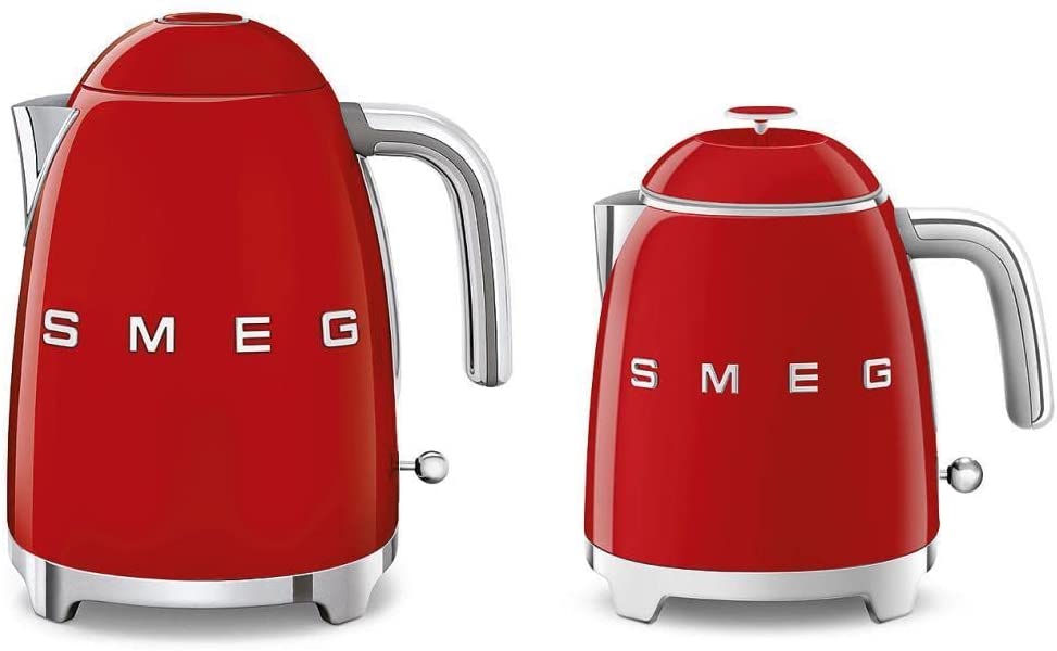 Ấm siêu tốc Smeg KLF05RDEU mini 0,8 lít (màu Đỏ)