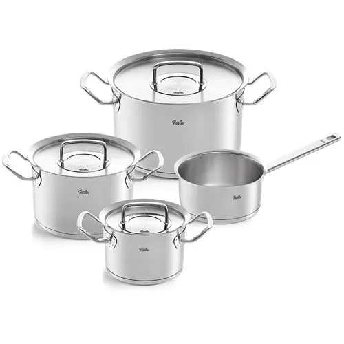 Bộ nồi Fissler Original Profi Collection 4 món nắp inox OPC2