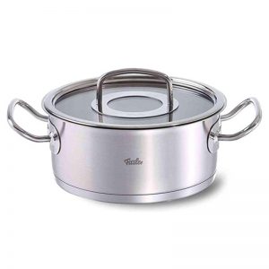 Nồi thấp Fissler Original profi 20cm vung kính