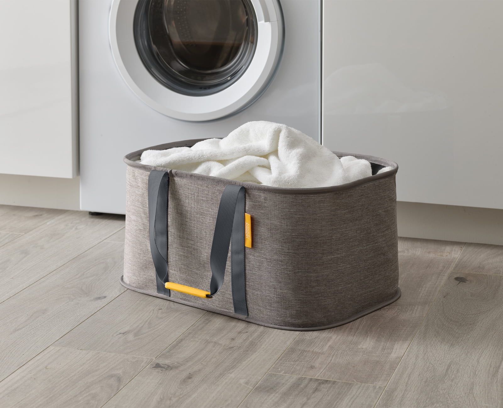 Joseph Joseph Hold-All - Collapsible Folding 35L Washing Laundry Basket Bag, Durable Fabric, Moisture Resistant, Grey - Walmart.com