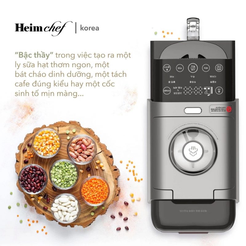 Máy làm sữa hạt Heimchef Oh Master Pro-688 4