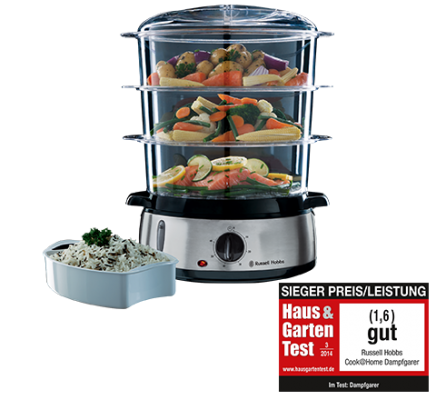 Nồi hấp 3 tầng Russell Hobbs steam oven