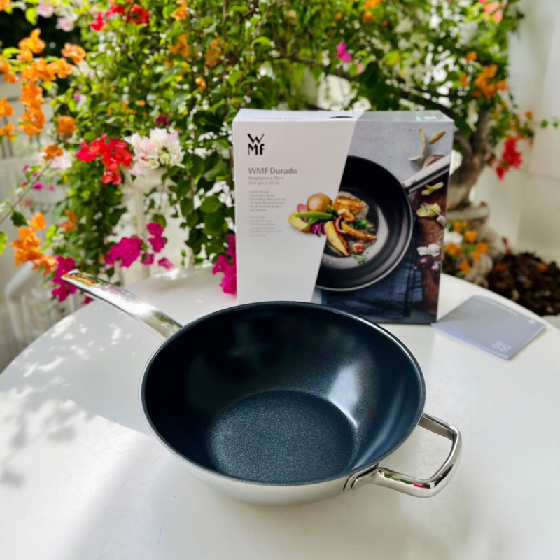 Chảo chống dính sâu lòng WMF Durado Wok Pan 28cm | Shopee Việt Nam