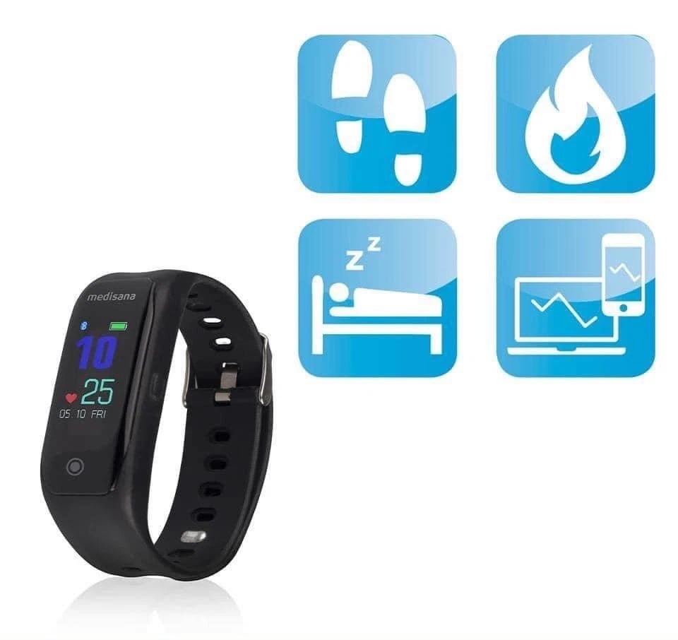 Medisana Vifit Run Activity Tracker 79492 cung cấp những thông tin điều kiện thời tiết hiện tại để bạn có thể chọn lựa quần áo phù hợp cho mình