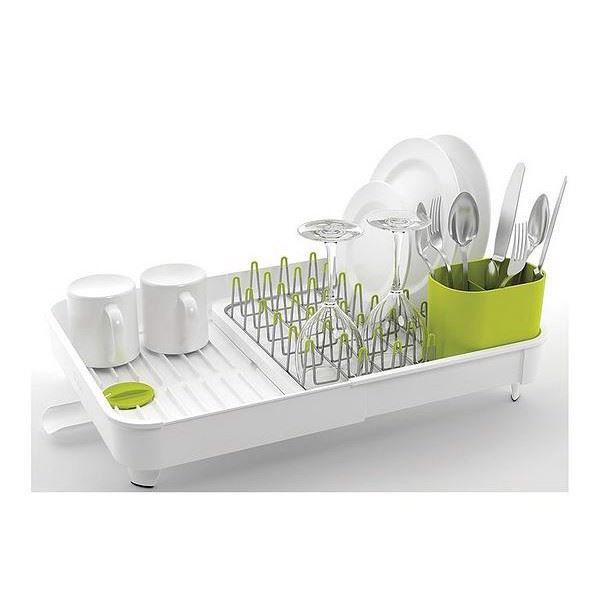 Khay đựng bát đĩa Extend™ Dish Drainer Joseph joseph (màu xanh lá)