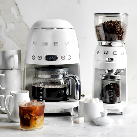 Máy xay cafe SMEG CGF01WHEU màu trắng