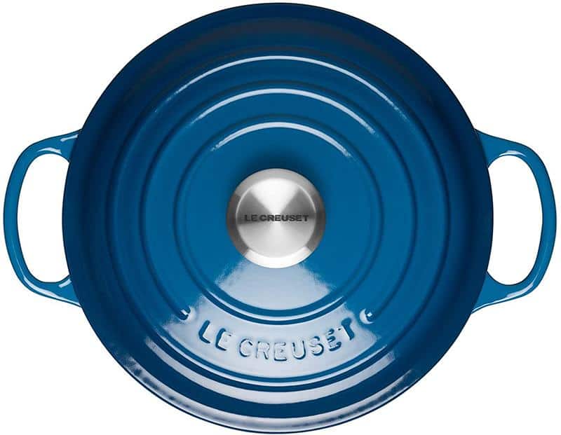 Nồi Gang LeCreuset Bräter Rund Evo 24cm Blue Marseille