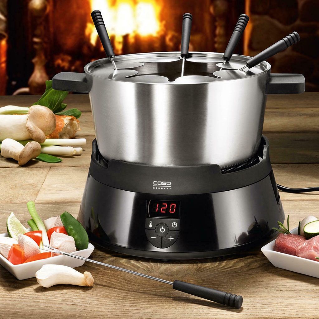 Set nồi lẩu fondue bếp từ CASO Induktions-FonDue schwarz – Mua hàng trực tuyến giá tốt nhất