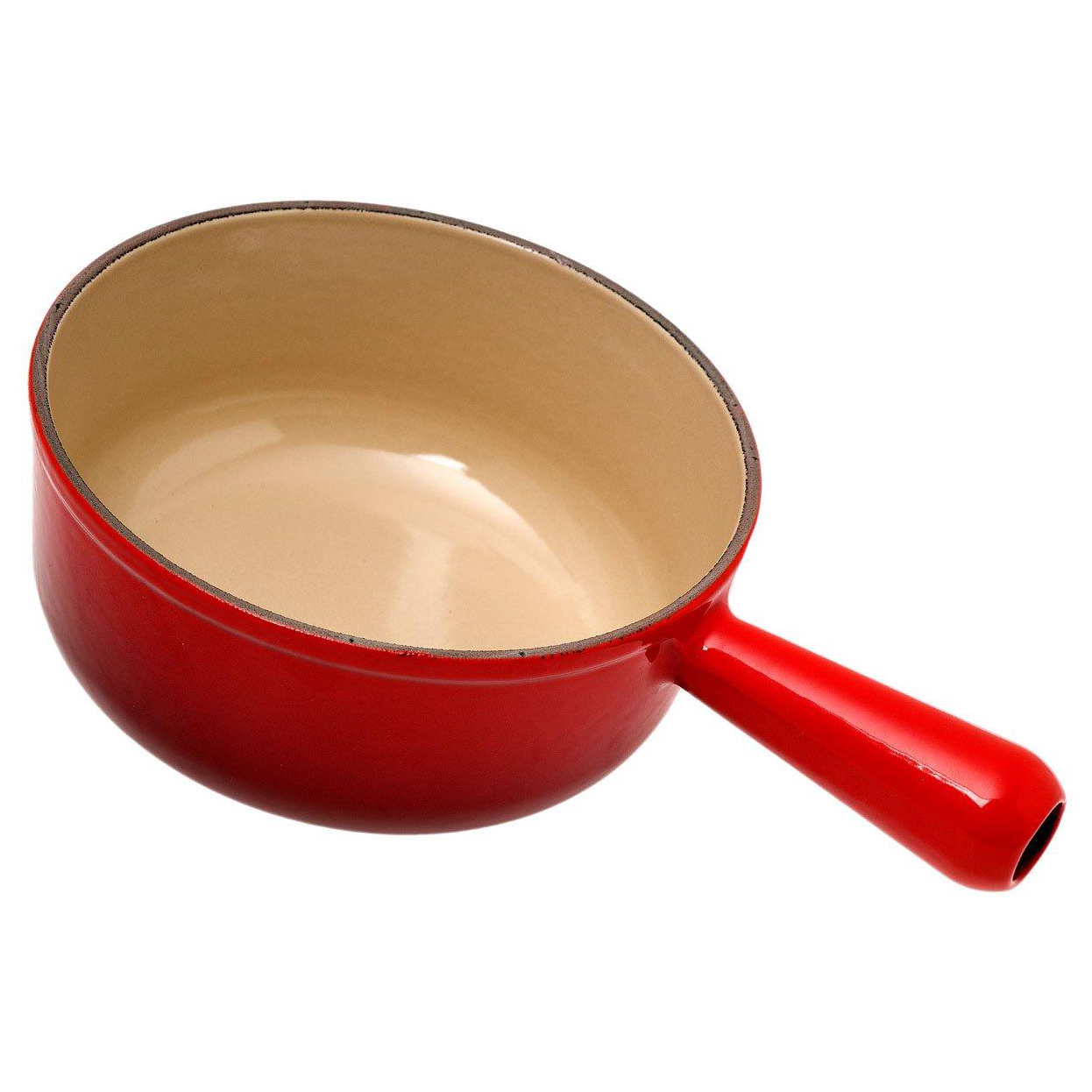 Quánh Gang Không Nắp LeCreuset Schwenkkasserolle 16cm Kirsche - Màu đỏ • Germany Store