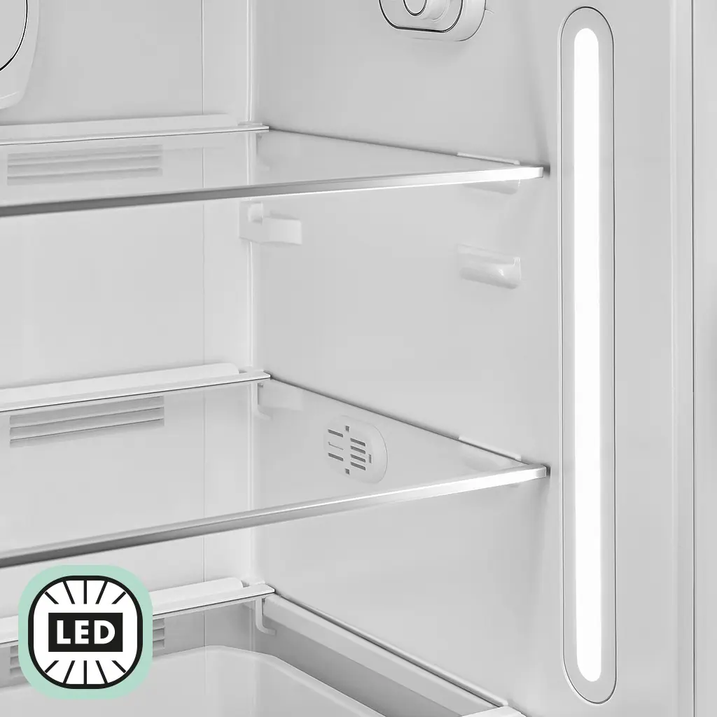 Tủ lạnh Smeg màu cờ Ý FAB28RDIT5