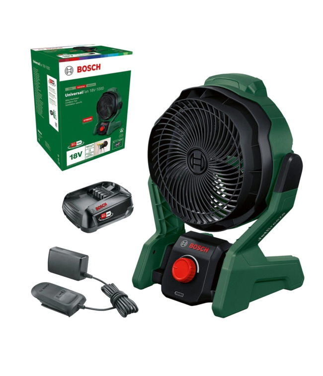 Quạt Tích Điện Bosch Universalfan 18V-1000 (Made in Hungary)