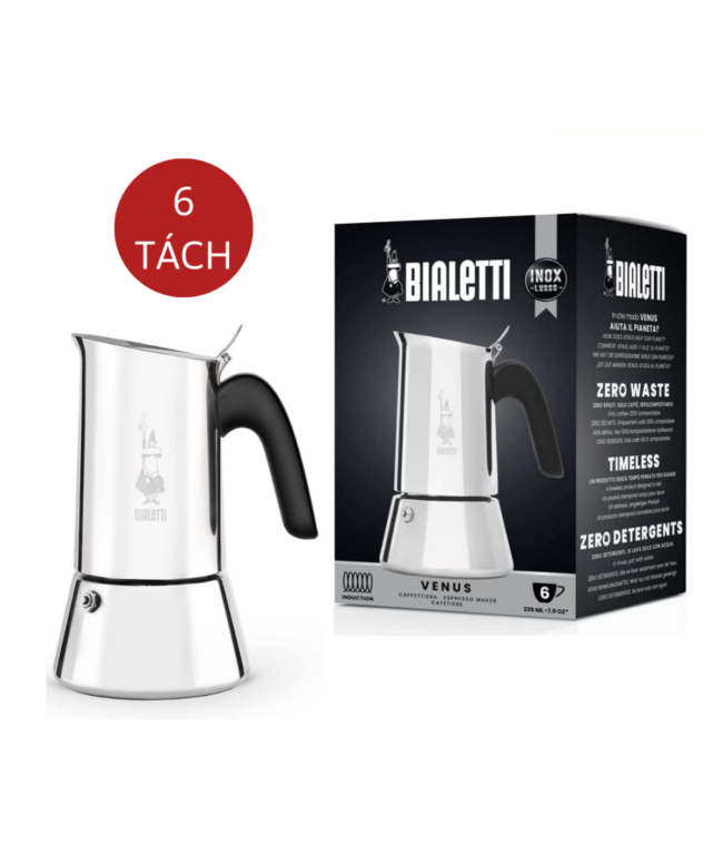 Ấm pha cà phê Bialetti Venus - 6 cup