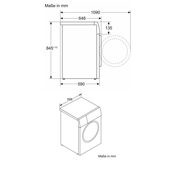 Thông số Máy giặt Bosch WGB256A90