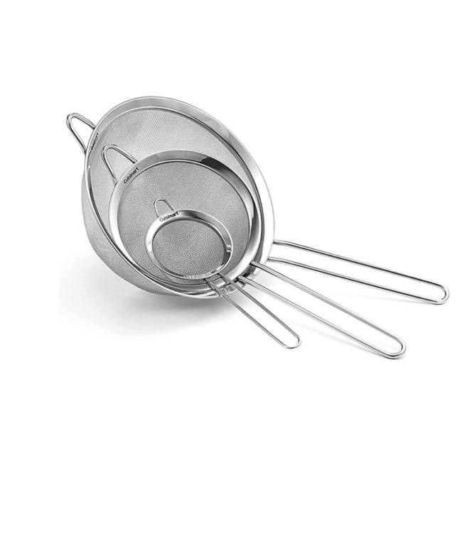 Set rây lọc của Cuisinart Pháp - 3 món