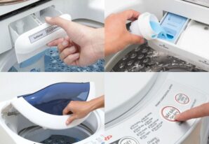 Softener Ở Máy Giặt Là Gì? 4 bước vệ sinh hoàn hảo