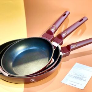 BỘ 3 CHẢO BERLINGER HAUS BH/8084 3PCS FRY PAN