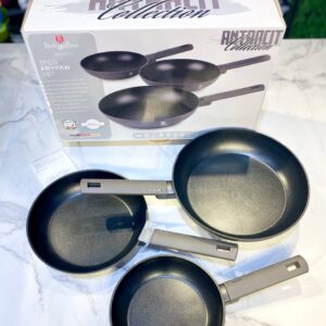 BỘ 3 CHẢO BERLINGER HAUS BH 8138 3PCS FRYPAN