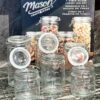 Set 6 hộp để đồ khô đồ ướt thủy tinh Mason
