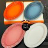 ĐĨA OVAL VÀNH CAO LE CREUSET LEGER 25CM