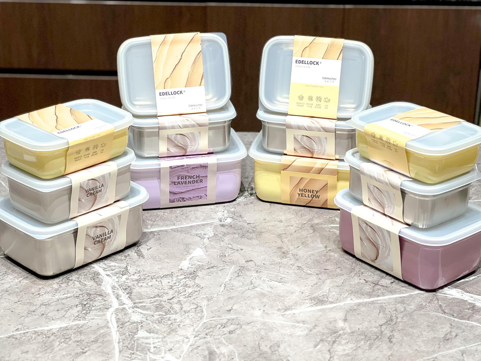 Set 3 hộp Edelkochen
