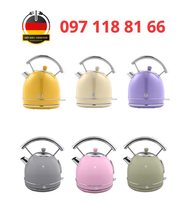 Ấm siêu tốc Swan 1.8l - Diệp Anh hàng Đức