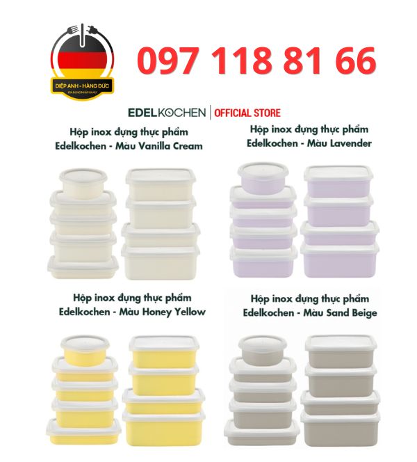 Bộ 3 hộp Edelkochen - Diệp Anh hàng Đức