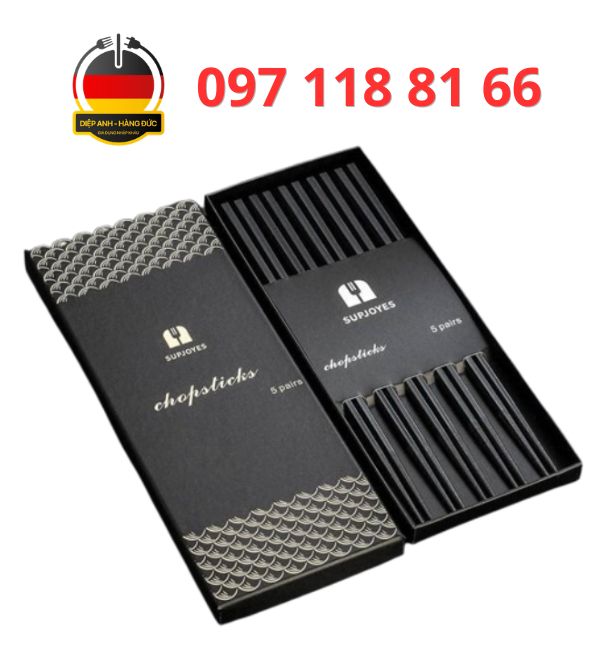 Bộ 5 đôi Đũa SUPJOYES - Diệp Anh hàng Đức