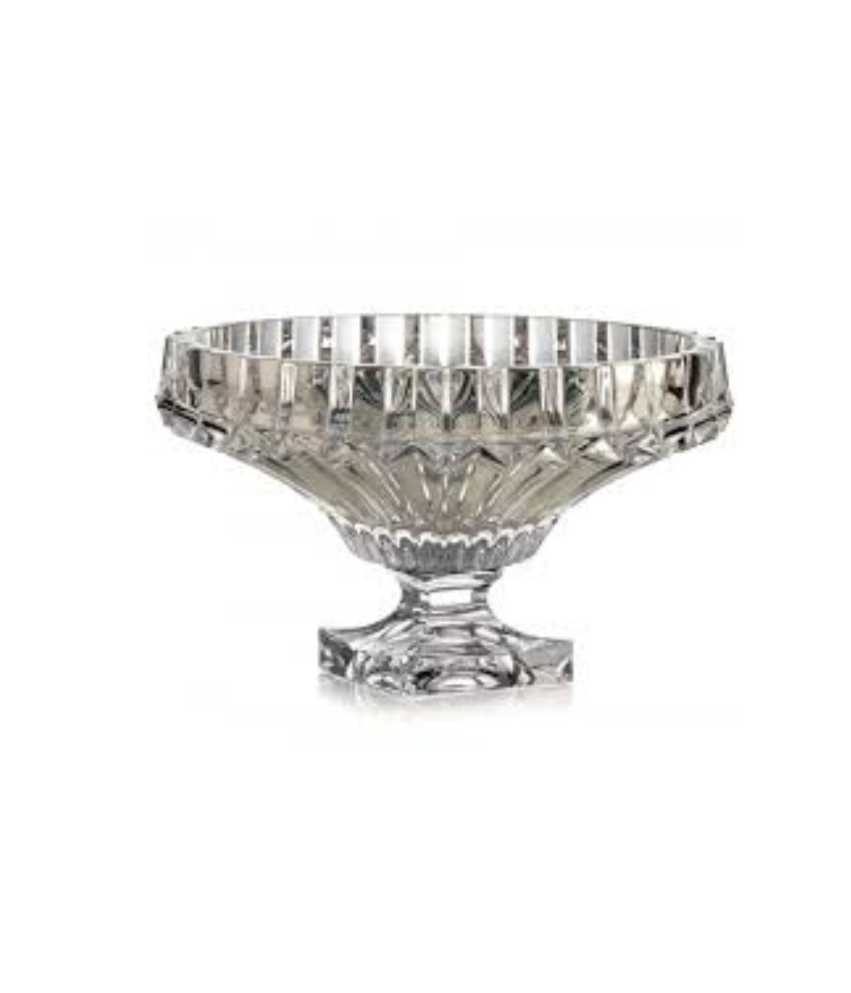 Chân bồng Rogaska Crown Jewel 30cm màu trắng
