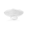 Chân bồng pha lê IVV Diamante 25cm màu trắng