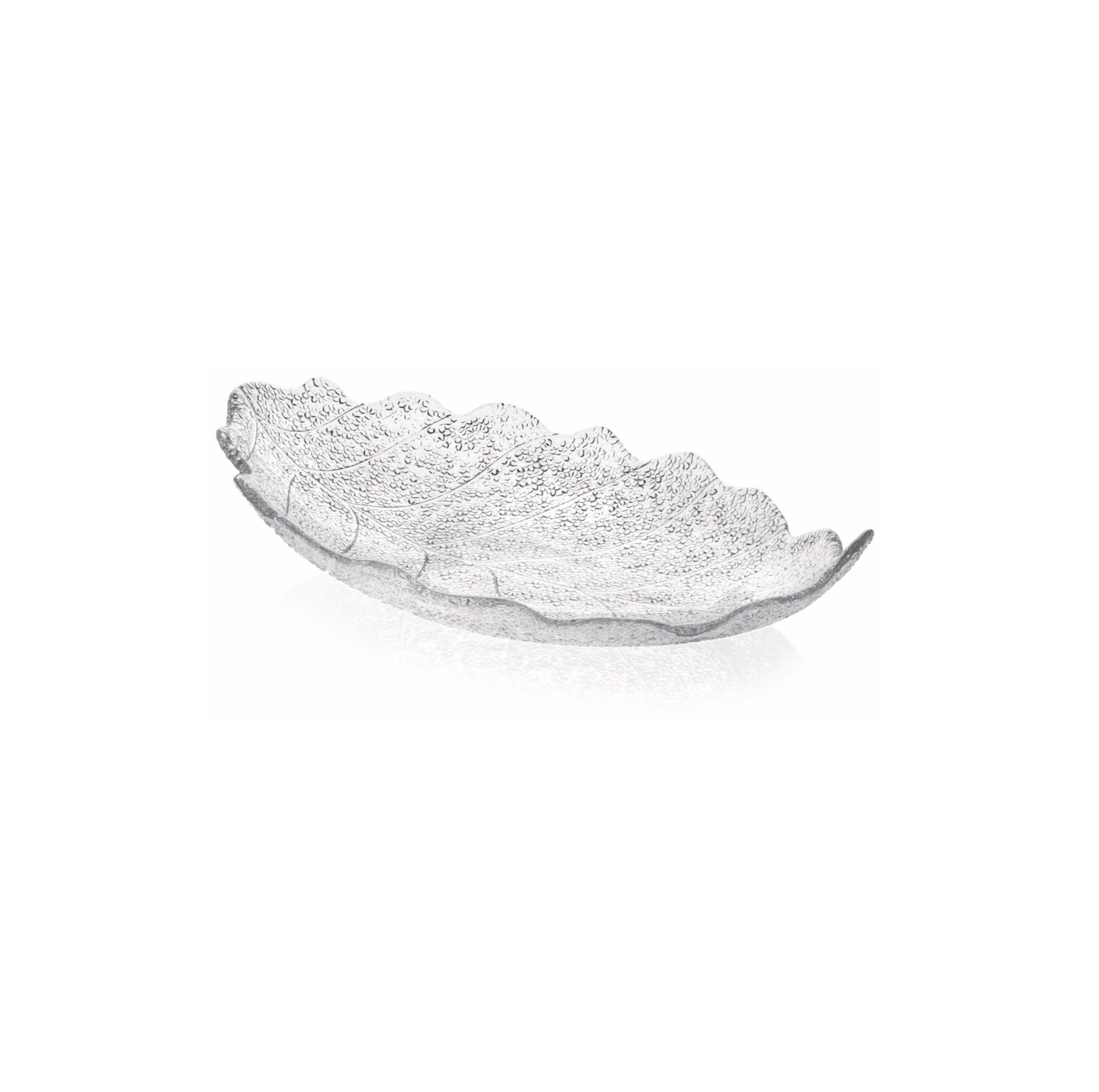 Tô pha lê IVV Madagascar Centrepiece Màu Trắng 42x28cm