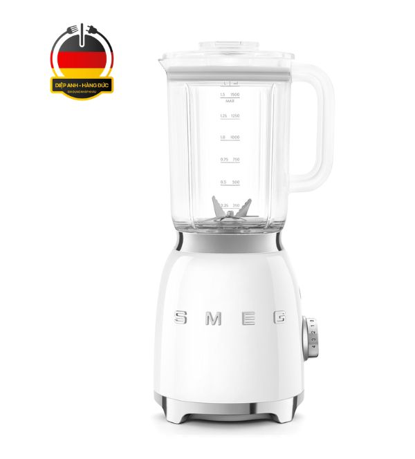 Máy xay sinh tố SMEG BLF03WHEU màu trắng - Gia Dụng Nhập khẩu Châu Âu - Diệp Anh - hàng Đức
