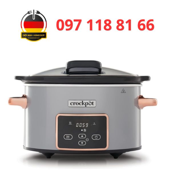 Nồi nấu chậm Crock Pot CSC059X 3,5L điện tử - Diệp Anh hàng Đức