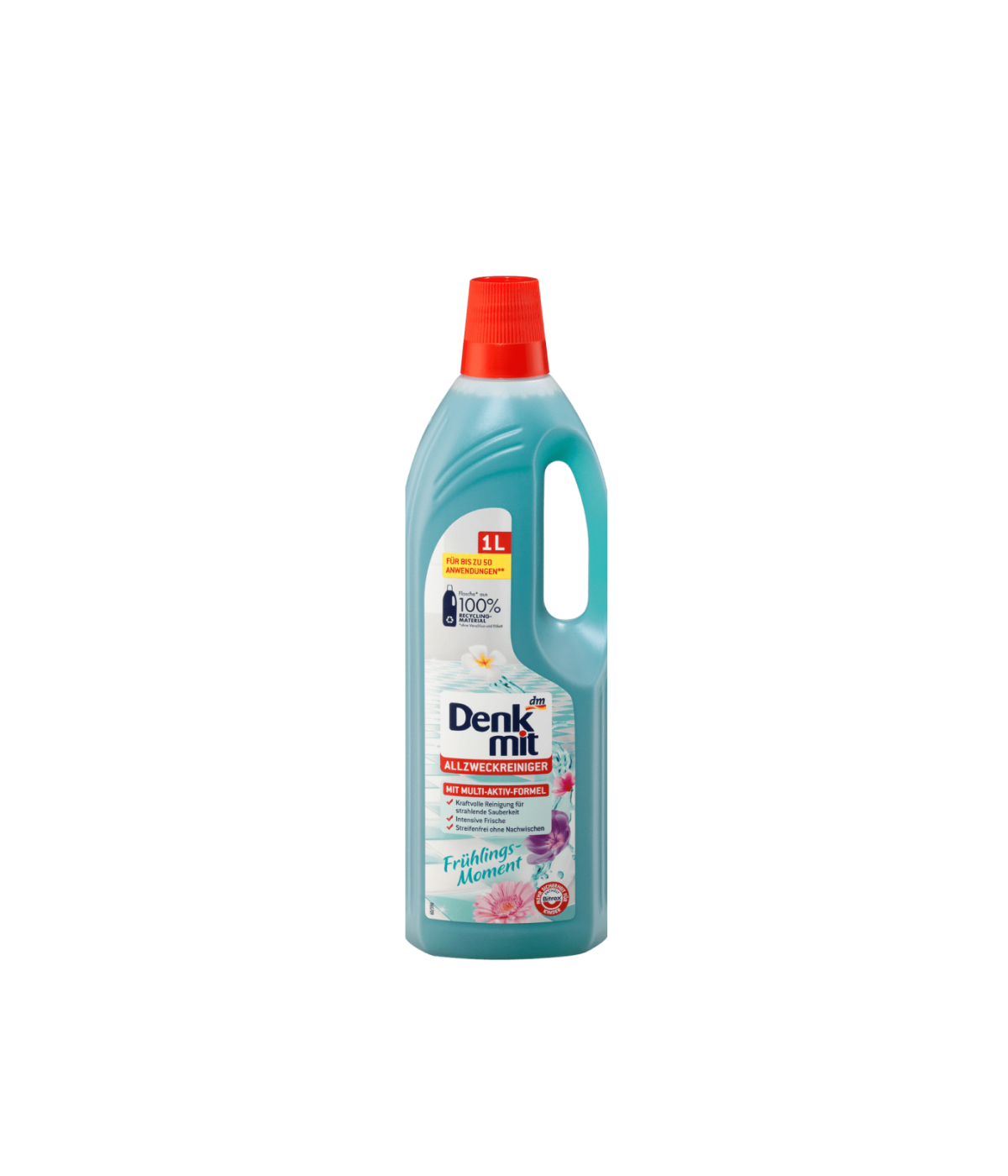 Nước Lau Sàn Denkmit 1L màu xanh hương hoa