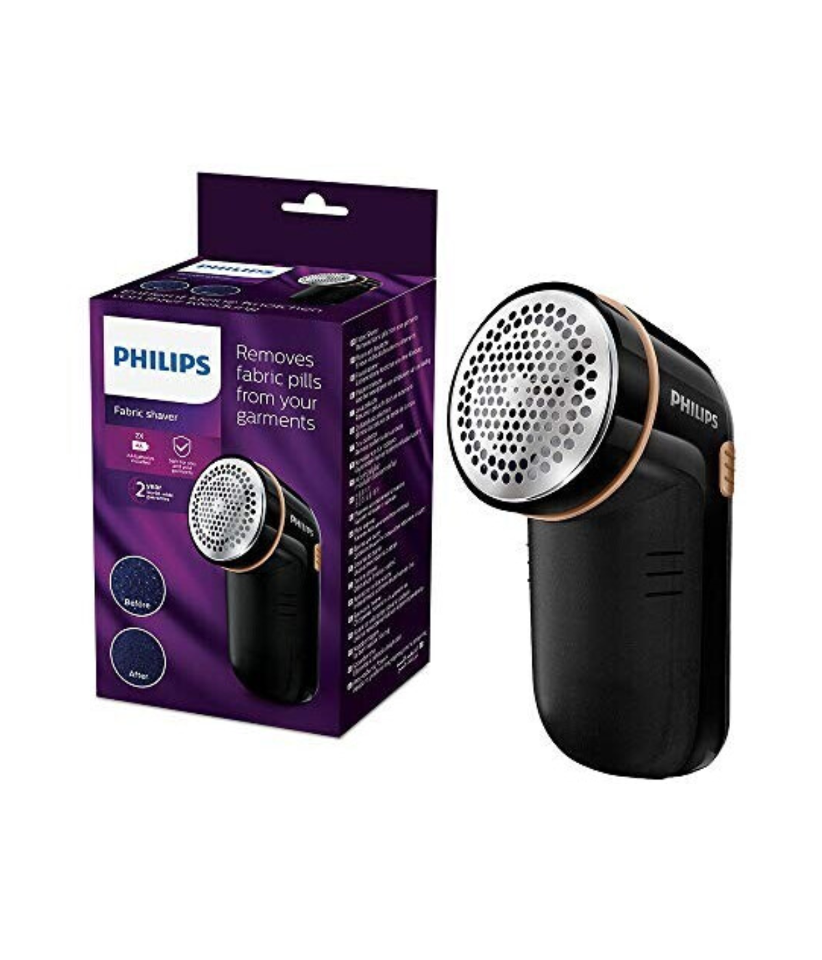 Máy Cắt Lông Xù Philips GC026/80 Màu Đen Vàng