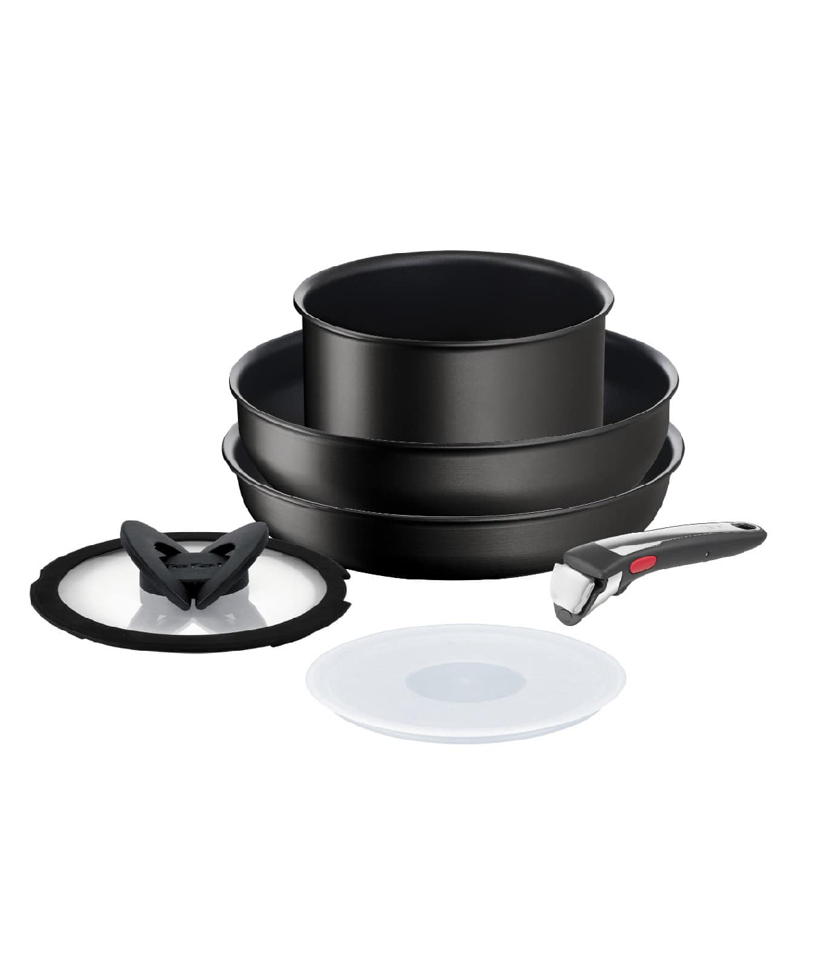 Bộ nồi chảo Tefal Ingenio Resource 6 món 26+26+18cm – L7819022 (chung tay cầm)