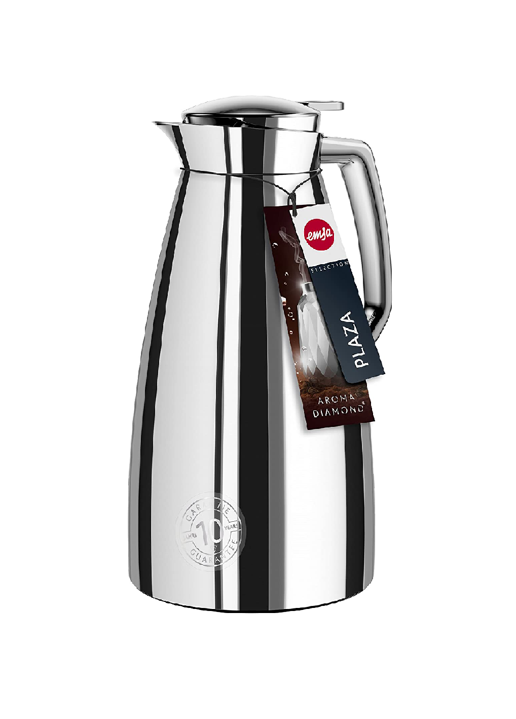 Bình Giữ Nhiệt Emsa AUBERGE 1L Isolierkanne Quick Tip Chrom