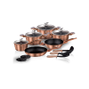 Nồi Berlinger Haus BH/1224N Rose Gold Collection 15 Chi Tiết Màu Vàng Hồng