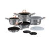 Nồi Berlinger Haus BH6020 Moonlight Collection Màu Xám Vàng Hồng