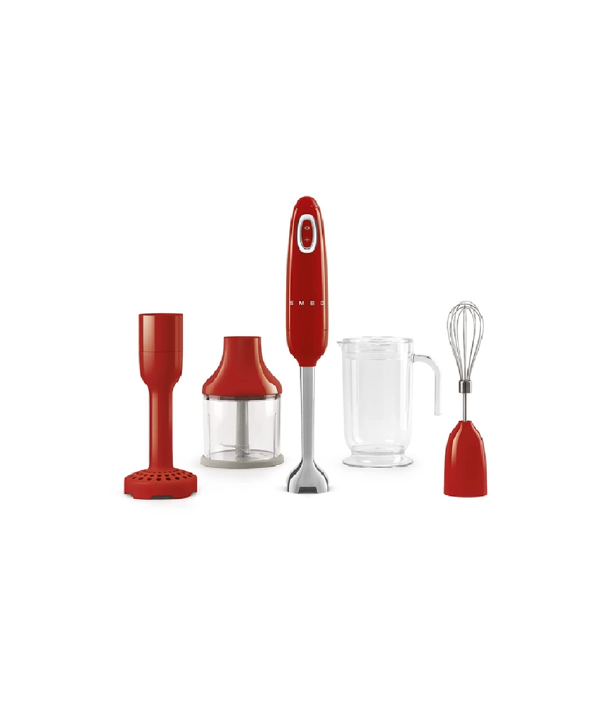 Bộ máy xay cầm tay SMEG HBF22RDEU màu đỏ