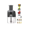 Máy Ép Lạnh Vắt Cam Thái Lát Rau Củ Magimix Juice Expert 4 - Màu Đen Bạc