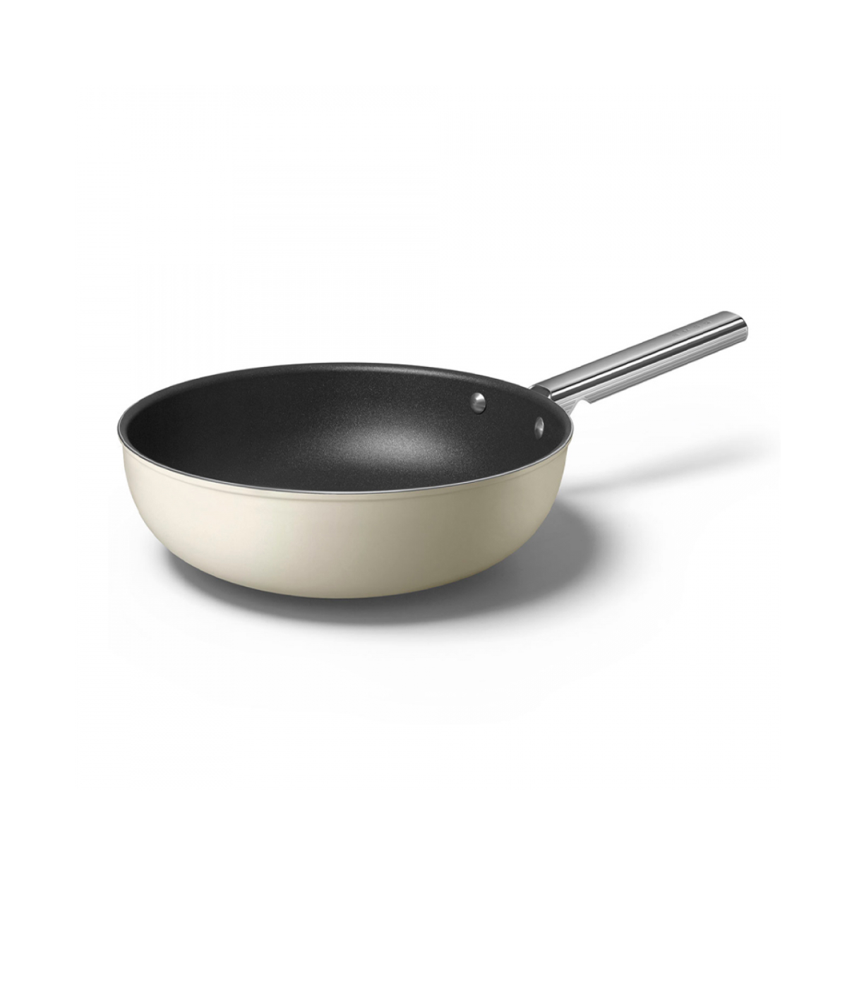 Chảo sâu lòng SMEG CKFW3001CRM 30cm màu kem