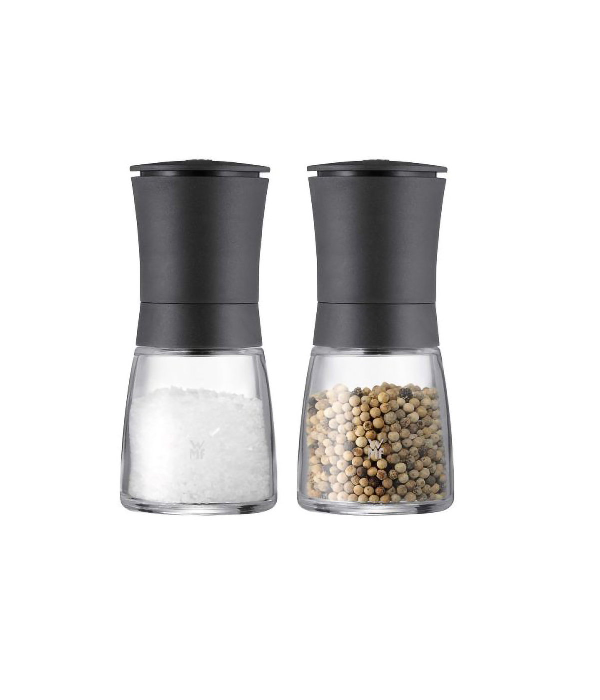 Bộ 2 lọ Xay Muối Tiêu WMF Nắp Đen