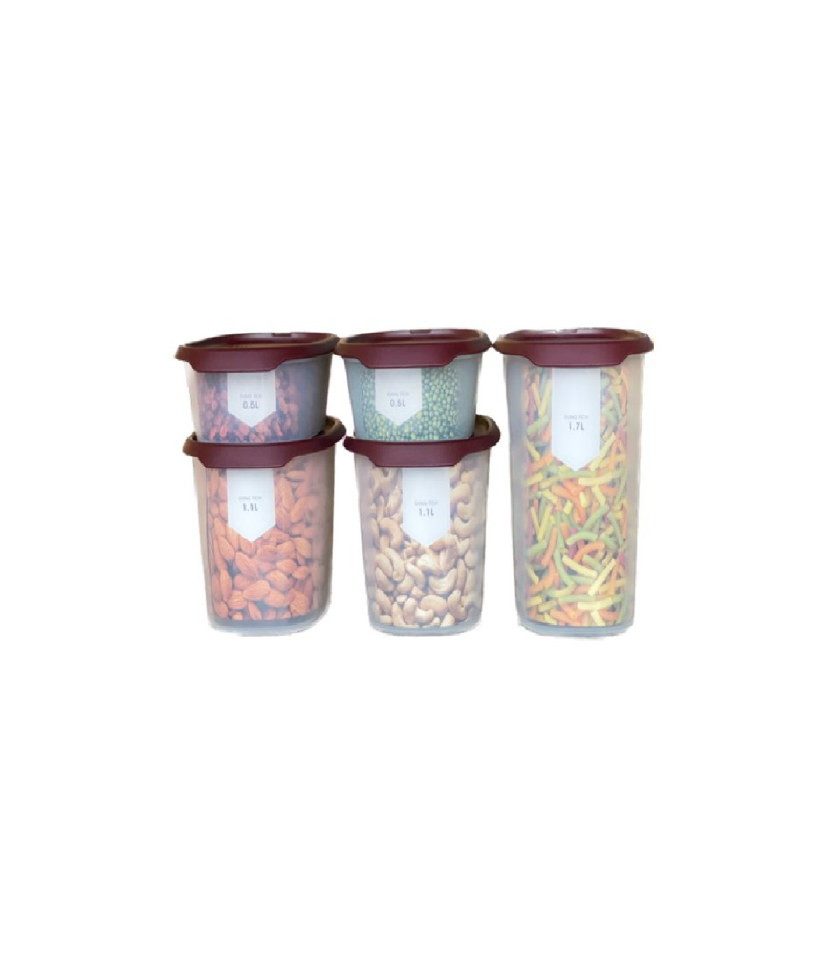Hộp Bảo Quản Thực Phẩm Tupperware One Touch Fresh Set 5
