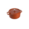 Nồi Tròn Staub Cocotte Cannelle Cinnamon 28cm Màu Cam Quế