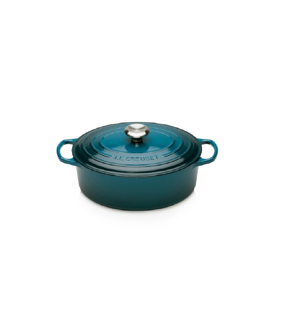 Nồi Gang Lecreuset Bräter Oval Evo 29 Deep Teal