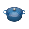 Nồi Gang Lecreuset Bräter Rund Evo 20cm Blue Marseille Màu Xanh Dương Đậm
