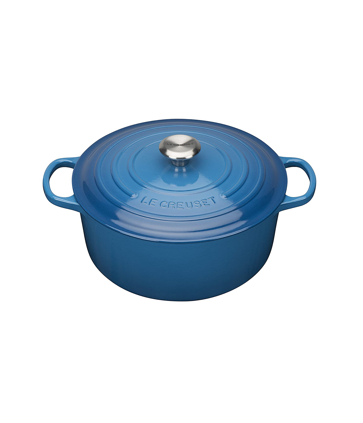 Nồi Gang Lecreuset Bräter Rund Evo 20cm Blue Marseille Màu Xanh Dương Đậm