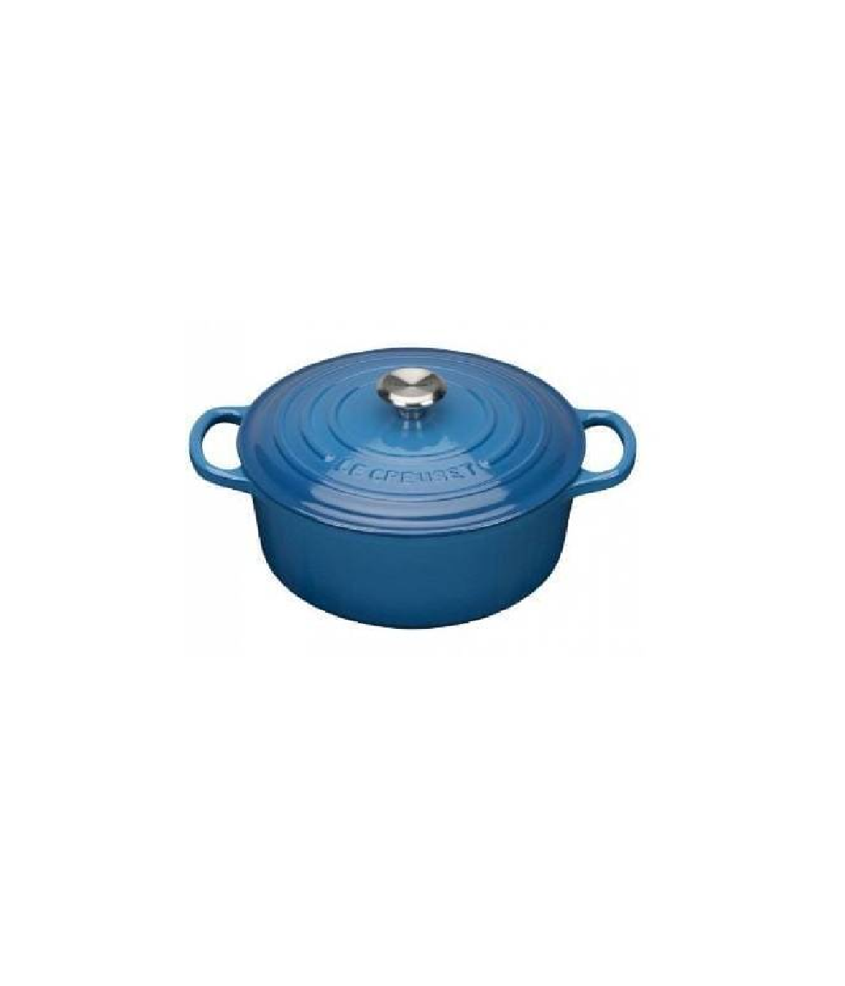Nồi Gang Lecreuset Bräter Rund Evo 22cm Blue Marseille Màu Xanh Dương Đậm