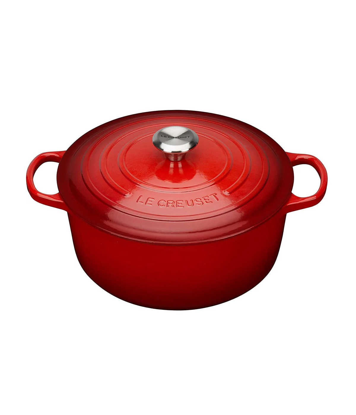 Nồi Gang Lecreuset Bräter Rund Evo 22cm Màu Đỏ